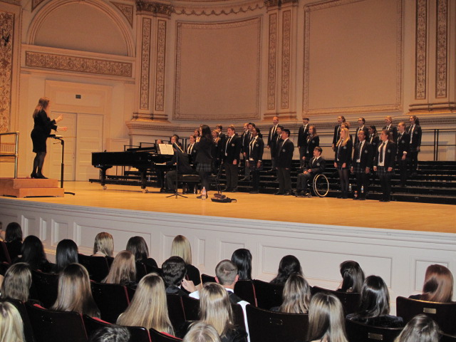 Cantus Chamber Choir Performs at Carnegie Hall