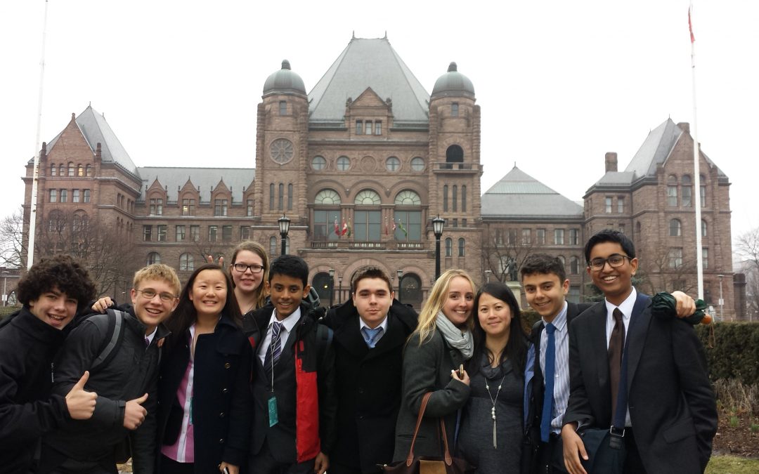 Students Place First in Provincial Model Parliament