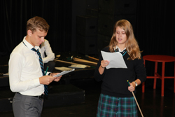 Senior One Drama Students Work With Stratford Festival Actor