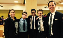 Appleby Debating Team Dominates at the Ontario Qualifier