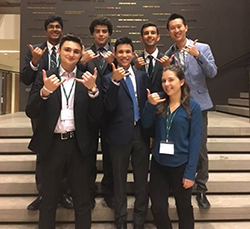 Senior One Students Participate in High School Case Competition