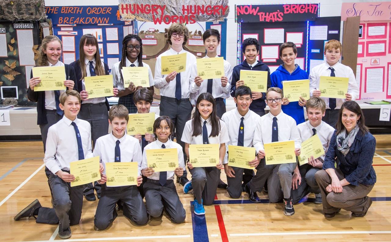 Oakville Christian School Science Fair Success Oakville Independent